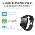 B57 Smart watches Waterproof Sports for iphone phone Smartwatch Heart Rate Monitor Blood Pressure Functions For Women men kid 4